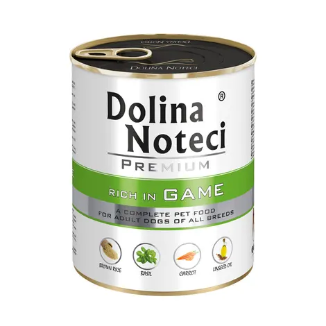 Dolina Noteci - מזון רטוב לכלבים עשיר בבשר ציד Premium wet dog food rich in game, תמונה 3