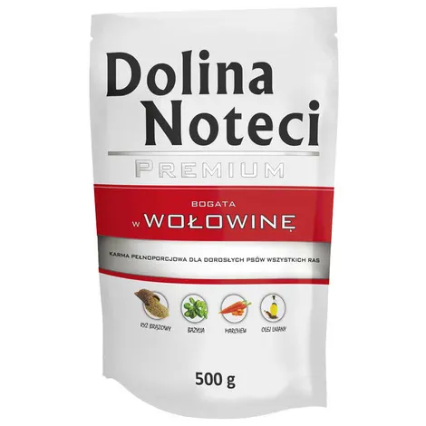 Dolina Noteci - מזון רטוב לכלבים עשיר בבשר בקר Premium wet dog food rich in beef, תמונה 2