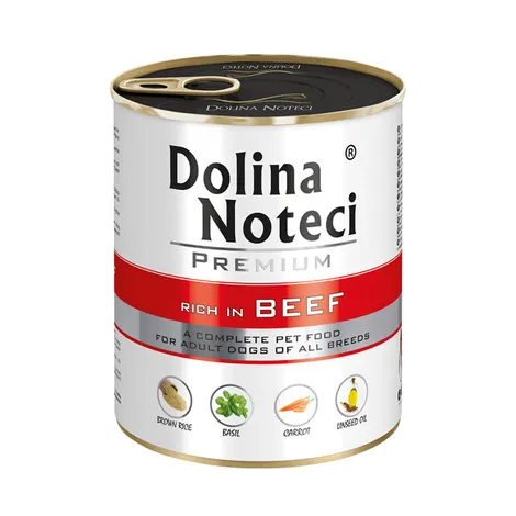Dolina Noteci - מזון רטוב לכלבים עשיר בבשר בקר Premium wet dog food rich in beef, תמונה 3