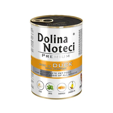 Dolina Noteci - מזון רטוב לכלבים עשיר ברווז ודלעת Premium wet dog food rich in duck with pumpkin, תמונה 3