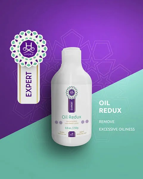 HYDAR EXPERT Oil Redux- תכשיר ניקוי עמוק להסרת עודפי שומן לכל סוגי הפרווה