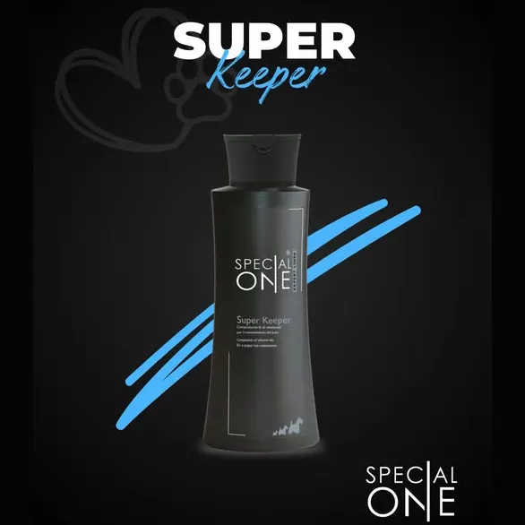 Special One - תוסף תערובת שמנים לשמפו / מרכך להזנת העור והפרווה Super Keeper