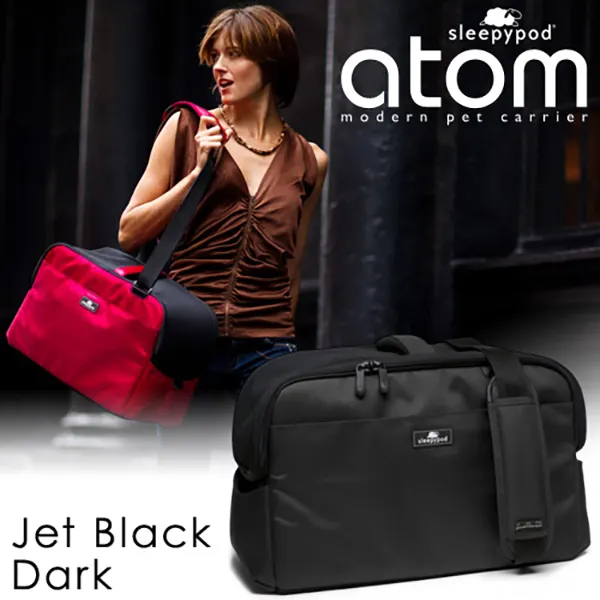 Sleepypod Atom - מנשא לכלבים וחתולים מורשה טיסה CHARCOAL GREY, תמונה 2