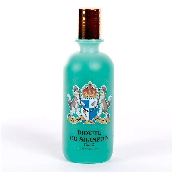 Crown Royale - שמפו לפרוות פריכות, קשות, עבות וכפולות Biovite OB Shampoo Formula #3