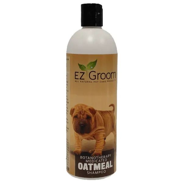 EZ-Groom - שמפו שיבולת שועל, מסייע כמגן על העור - OATMEAL