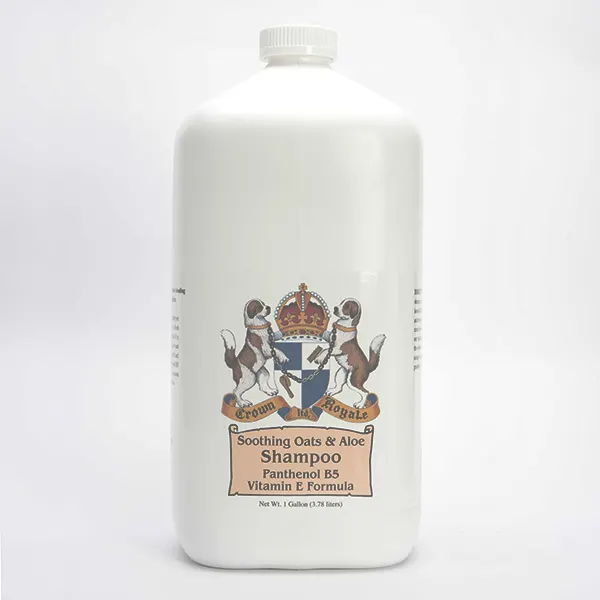 Crown Royale - גלון שמפו מרגיע שיבולת שועל ואלוורה Soothing Oats & Aloe Shampoo