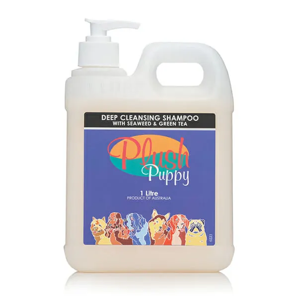 Plush Puppy - שמפו לניקוי עמוק עם אצות ים ותה ירוק Deep Cleansing Shampoo Clarifying Shampoo, תמונה 2