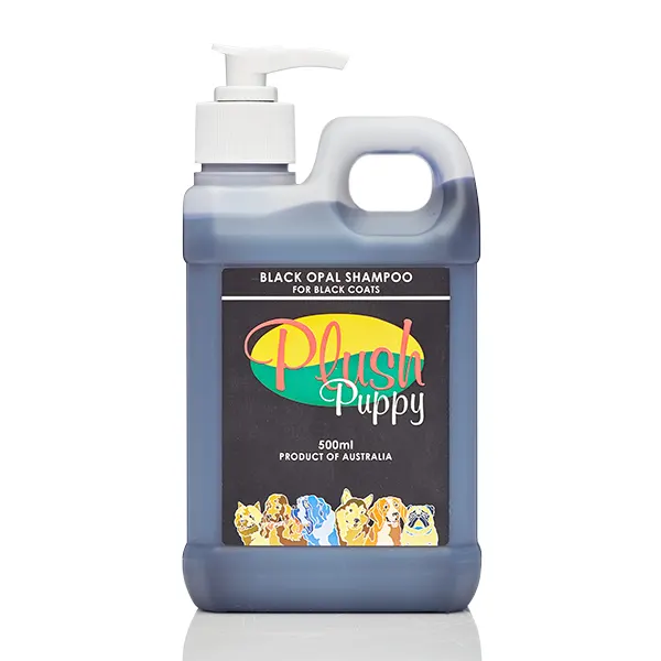 Plush Puppy - שמפו שחור אופל חידוש פרוות דהויות Black Opal Shampoo Replenish faded coats
