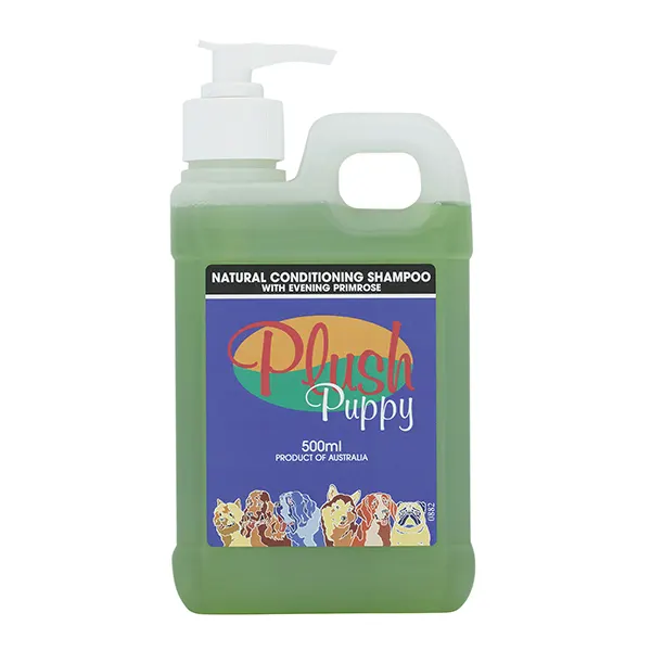 Plush Puppy - שמפו טבעי מעניק לחות עם שמן נר הלילה Natural Conditioning Shampoo - With Evening Primrose