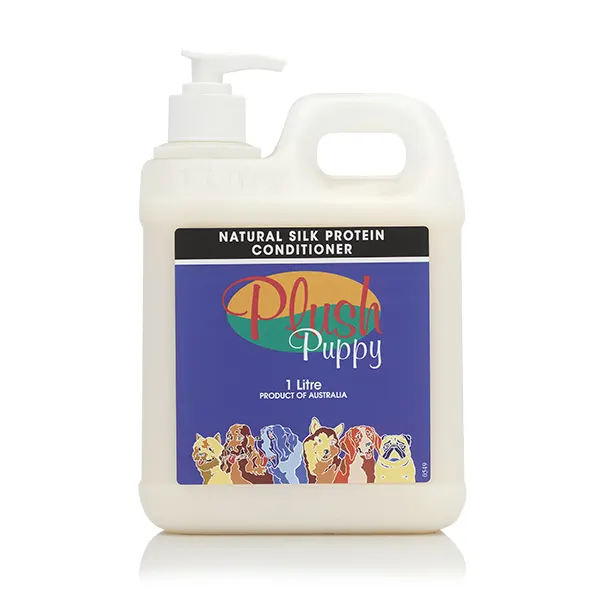 Plush Puppy - מרכך חלבונים טבעי מעניק לחות Natural Silk Protein Conditioner Hydrate & Recover, תמונה 2