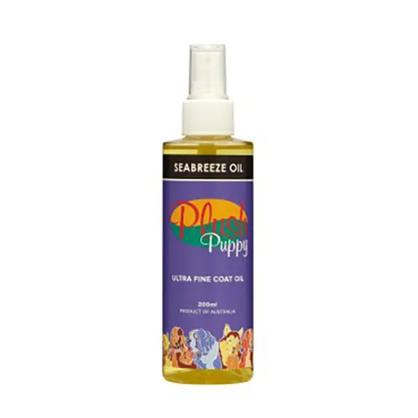 Plush Puppy - שמן SEABREEZE - שמן פרווה עדין במיוחד Seabreeze Oil Hydrating Coat Oil