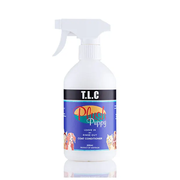 Plush Puppy - תרסיס לחות טיפול / אהבה / רוך T.L.C Coat Conditioner 'Ready To Use' Spray Conditioner