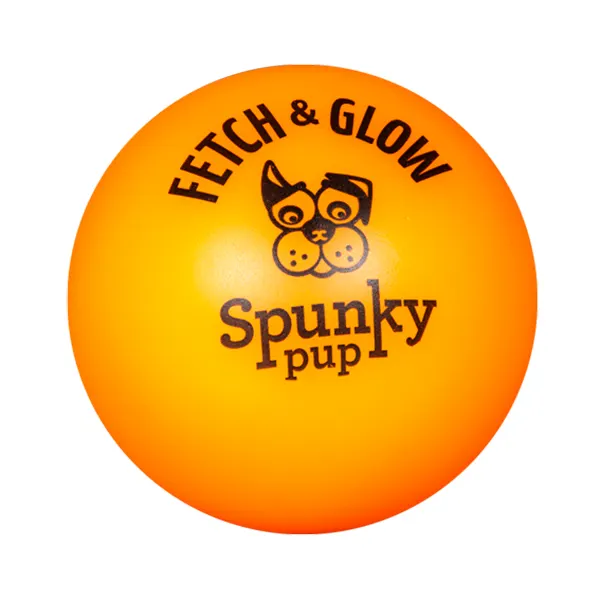 Spunky Pup - צעצוע זריקה כדור זוהר בחושך FETCH & GLOW, תמונה 6