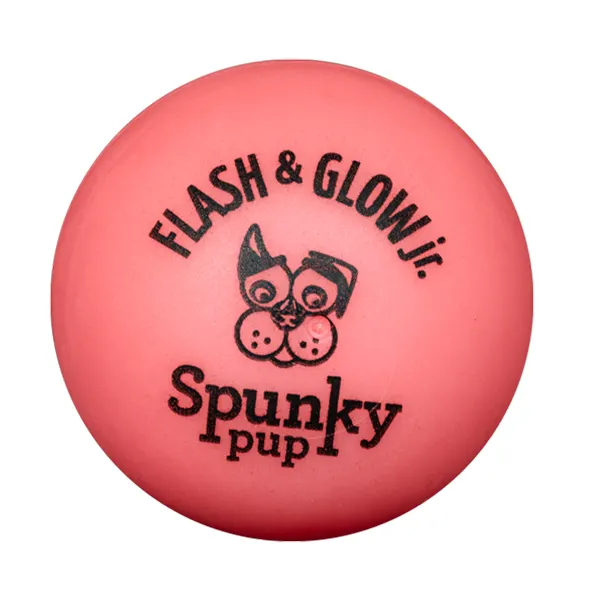 Spunky Pup - צעצוע כדור מהבהב זוהר בחושך JR - כלבים קטנים, תמונה 2