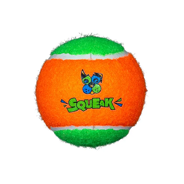 Spunky Pup - שלישיית כדורי טניס מצפצפים - שלושה גדלים, תמונה 2