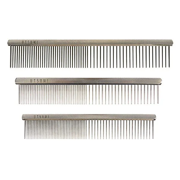 UTSUMI - מסרק מתכת קטן Metal Comb Medium 16.5cm, תמונה 2