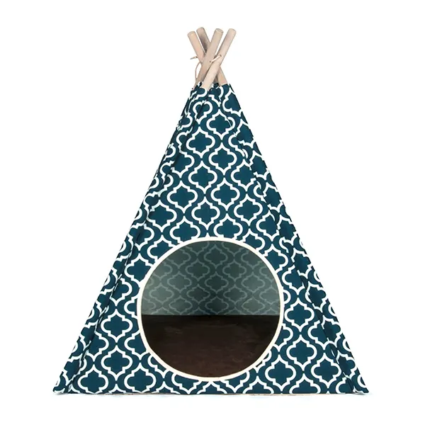 P.L.A.Y - אוהל אינדיאני כחול כהה מרוקאי TEEPEE TENT - MOROCCAN NAVY, תמונה 3