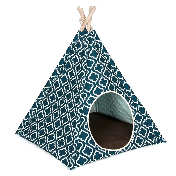 P.L.A.Y - אוהל אינדיאני כחול כהה מרוקאי TEEPEE TENT - MOROCCAN NAVY