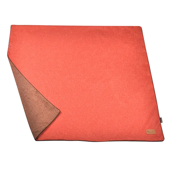 P.L.A.Y - כרבולית הגנה מפנקת - תפוז אדום LUXE THROW - TWILL - ORANGE RED, תמונה 4