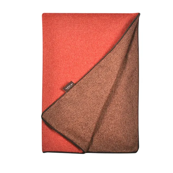 P.L.A.Y - כרבולית הגנה מפנקת - תפוז אדום LUXE THROW - TWILL - ORANGE RED, תמונה 3