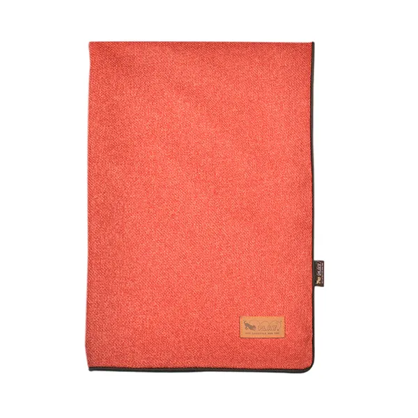P.L.A.Y - כרבולית הגנה מפנקת - תפוז אדום LUXE THROW - TWILL - ORANGE RED, תמונה 2