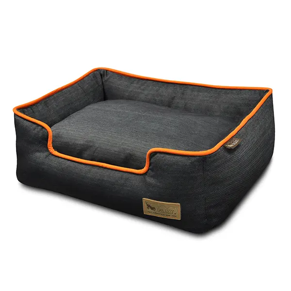 P.L.A.Y – מיטה טרקלין ג’ינס / כתום LOUNGE BED – DENIM – ORANGE