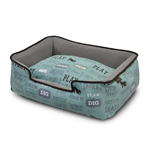 P.L.A.Y – מיטה טרקלין חיי כלב / תכלת LOUNGE BED – DOG'S LIFE – LIGHT BLUE