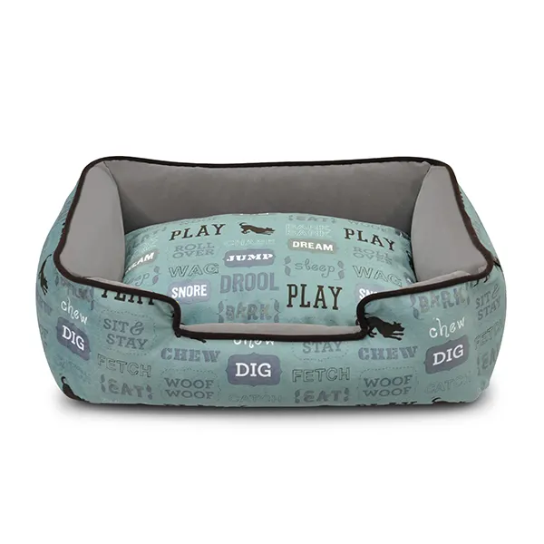 P.L.A.Y – מיטה טרקלין חיי כלב / תכלת LOUNGE BED – DOG'S LIFE – LIGHT BLUE, תמונה 2