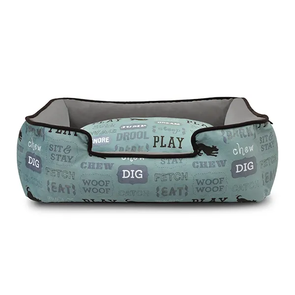 P.L.A.Y – מיטה טרקלין חיי כלב / תכלת LOUNGE BED – DOG'S LIFE – LIGHT BLUE, תמונה 3