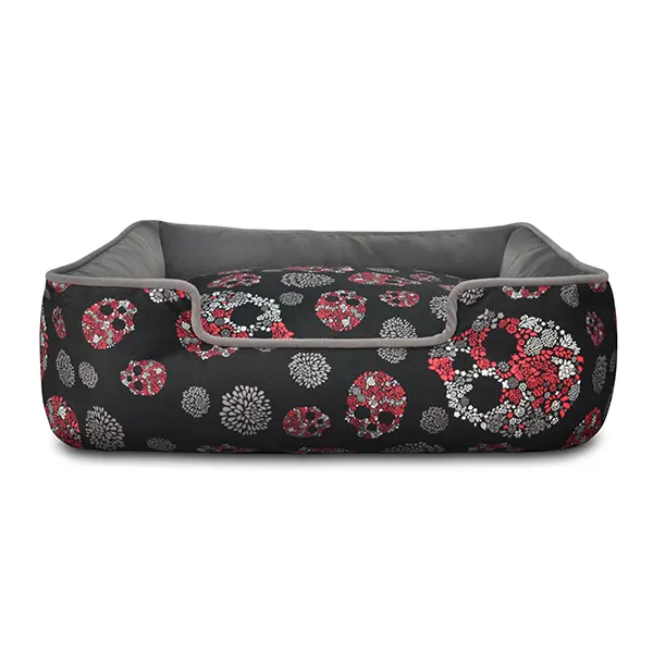 P.L.A.Y – מיטה טרקלין ורדים וגולגולות LOUNGE BED – SKULLS & ROSES, תמונה 2