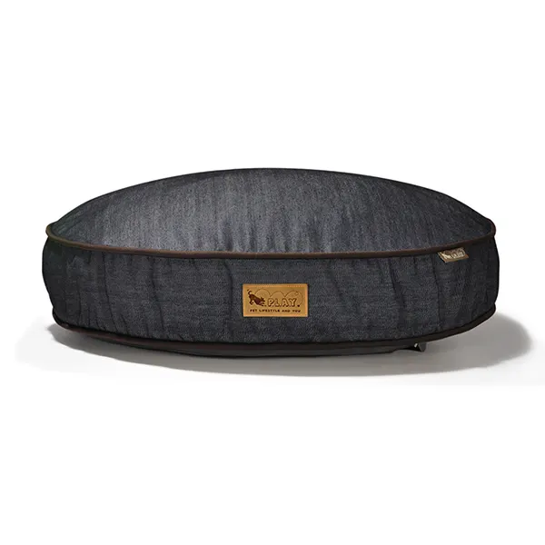 P.L.A.Y - מיטה עגולה ג'ינס / חום ROUND BED - DENIM - BROWN, תמונה 3
