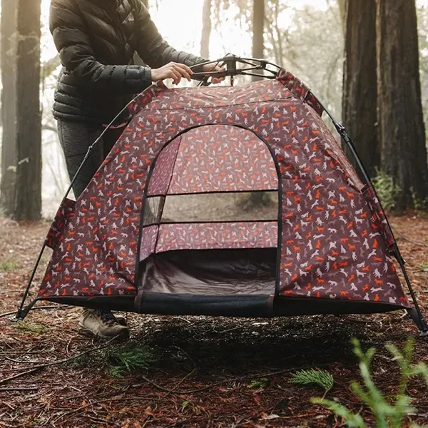 P.L.A.Y - אוהל לכלבים מוקה - SCOUT & ABOUT OUTDOOR TENT MOCHA, תמונה 4