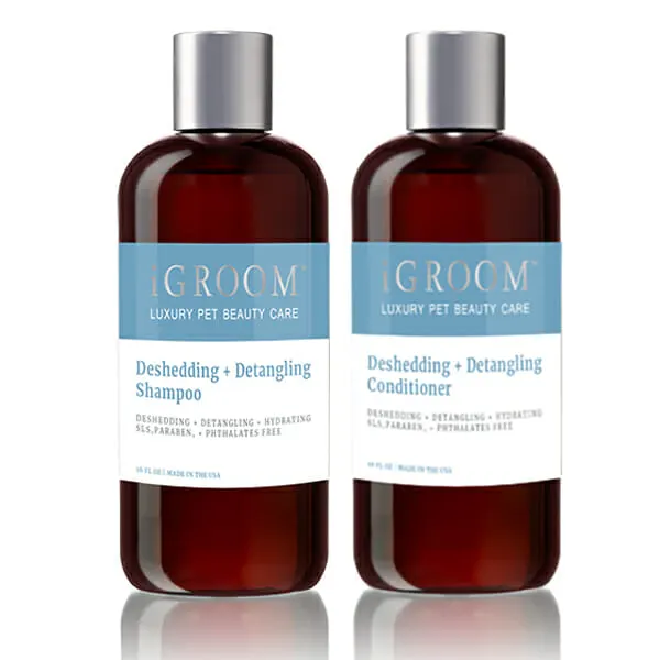 iGROOM - מרכך לכלבים נשירים ופתיחת קשרים Deshedding & Detangling, תמונה 3