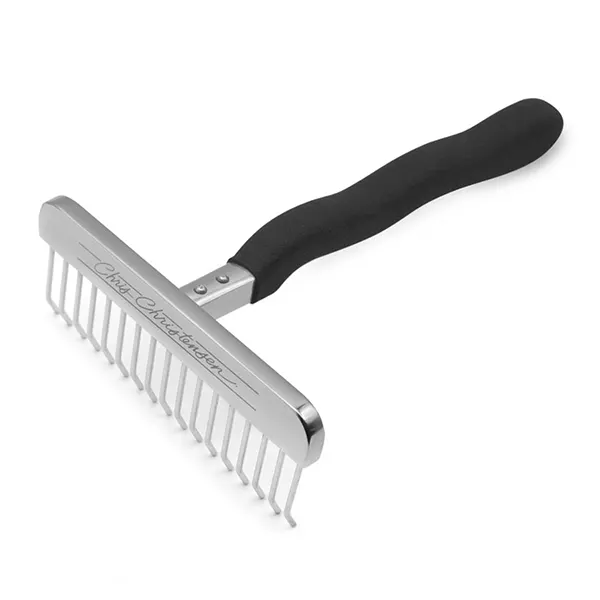 Chris Christensen – מסרק מגרפה מיני עם סיכות מכופפות Mini T-Rake with Bent Pins