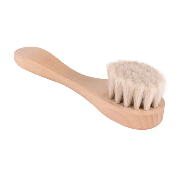Fraser Essentials - Pure Goat Hair Brush Natural Wood - מברשת משיער עיזים