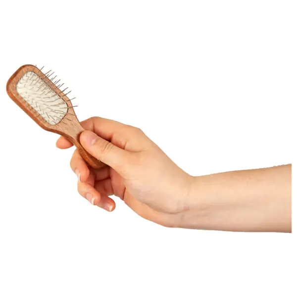 Fraser Essentials - MINI PIN BRUSH - מיני מברשת כיס מעץ, תמונה 2
