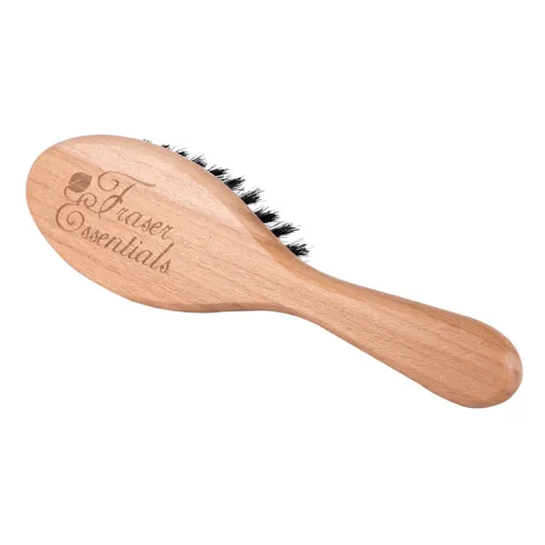 Fraser Essentials - OVAL BIG BRISTLE BRUSH - מברשת משיער חזיר, תמונה 2