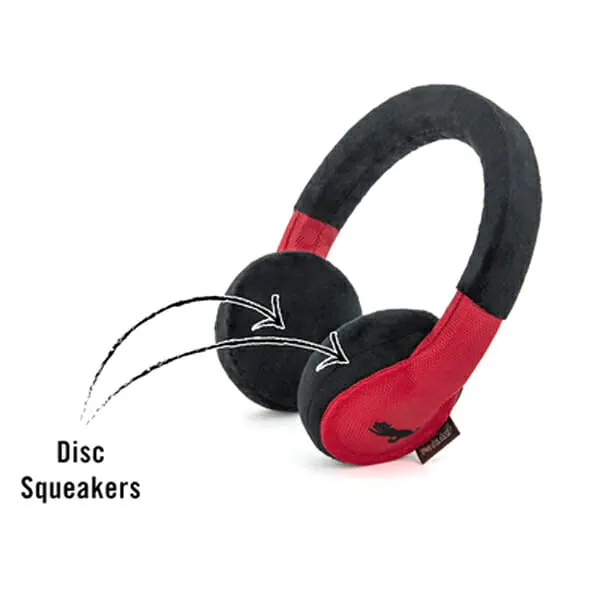 Pet Play - צעצוע בד בצורת אוזניות - ECO Play Globetrotter Collection Headphones, תמונה 2