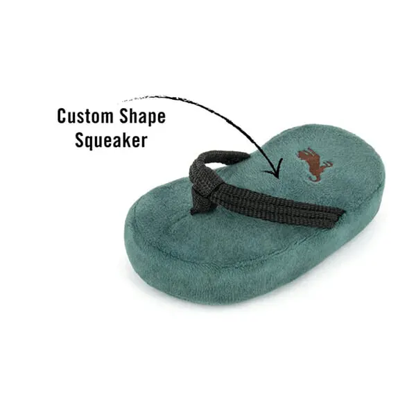 Pet Play - צעצוע בד בצורת כפכף פוצי׳ - ECO Play Globetrotter Collection Pucci's Sandal