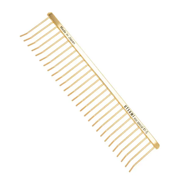 UTSUMI - מסרק 19 ס"מ ECO Special Comb #1 - זהב