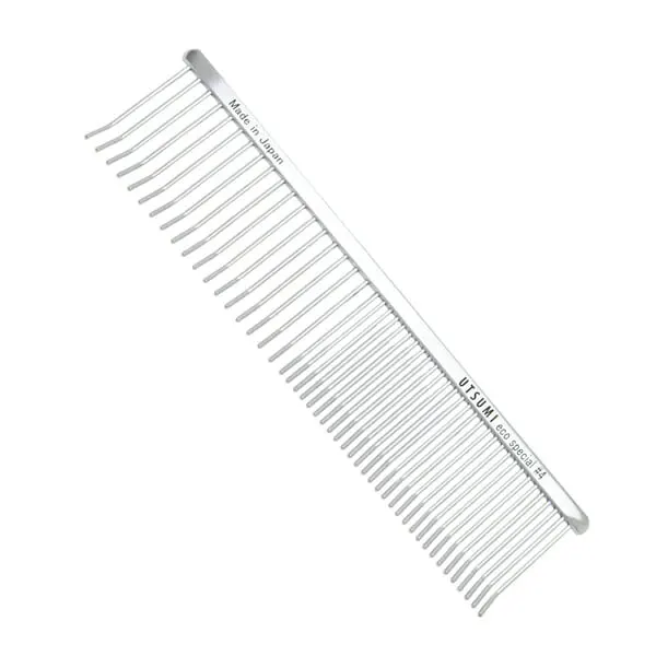 UTSUMI - מסרק 19 ס"מ ECO Special Comb #4 - כסף