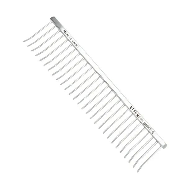 UTSUMI - מסרק 19 ס"מ ECO Special Comb #1 - כסף