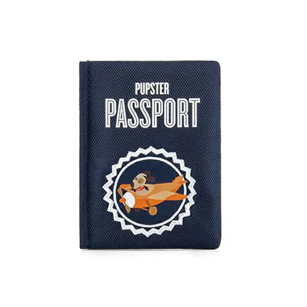 Pet Play - צעצוע בד בצורת דרכון - ECO Play Globetrotter Collection Passport, תמונה 3