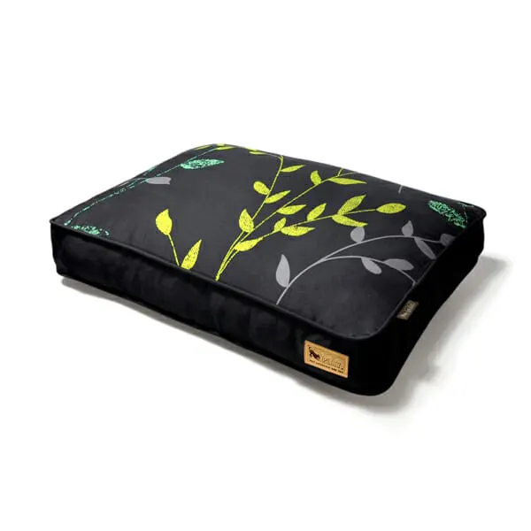 P.L.A.Y - מיטה מלבנית עלים אפורה RECTANGULAR - Gray Greenery