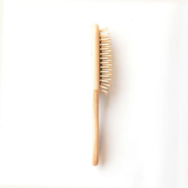 Vellus - מברשת מלבנית עם פינים מעץ Oblong Wood Pin Brush, תמונה 2