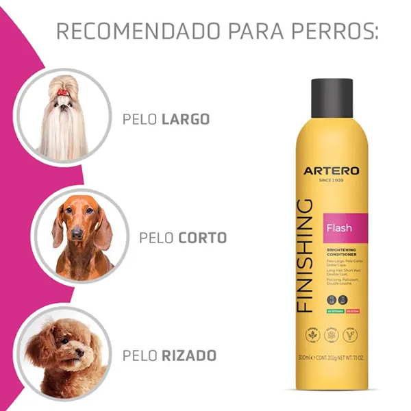 ARTERO – מרכך לחות ללא שטיפה FLASH SHINE / CONDITIONING