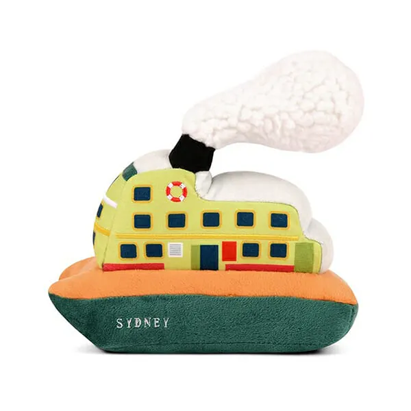 Pet Play - צעצוע בד בצורת מעבורת - ECO Play Canine Commute Collection, תמונה 3
