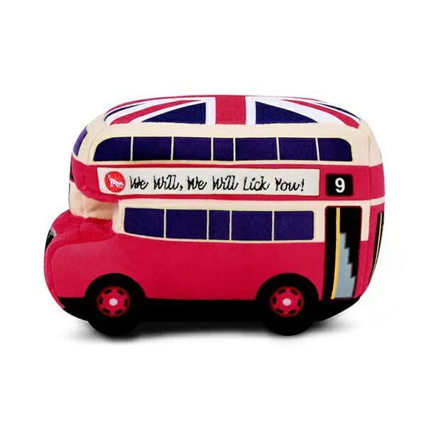 Pet Play - צעצוע בד בצורת אוטובוס אנגלי קומותיים - ECO Play Canine Commute Collection, תמונה 3
