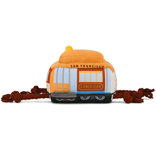 Pet Play - צעצוע בד בצורת רכבל - ECO Play Canine Commute Collection, תמונה 3