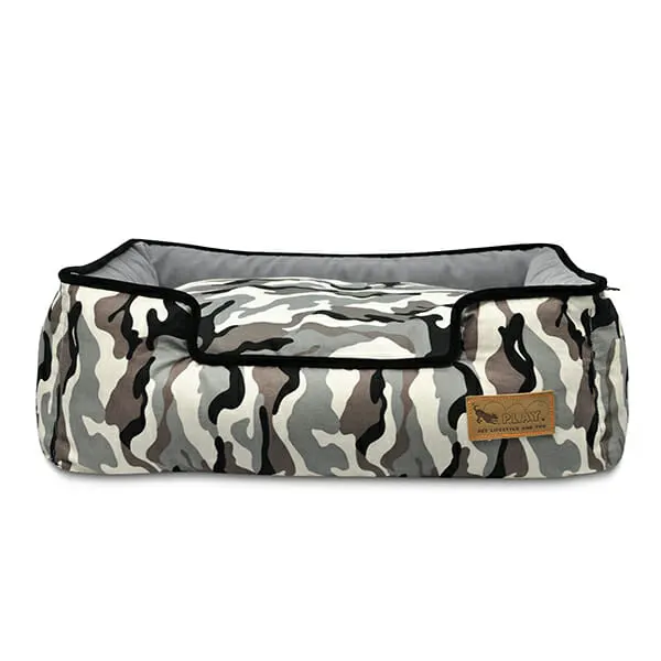 P.L.A.Y – מיטה טרקלין צבעי הסוואה לבן LOUNGE BED – CAMOUFLAGE – WHITE, תמונה 3